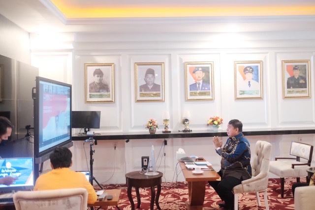 Laporkan Progres Penanganan Covid-19 ke Mendagri, Abdul Hayat Sebut ada Dua Daerah Masuk Level 4